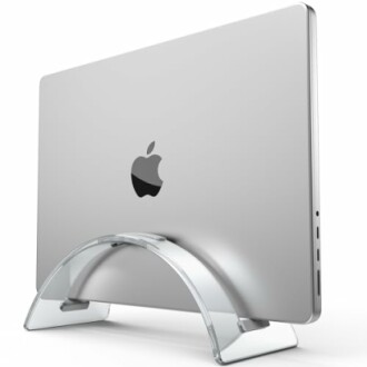 Acrylic Vertical Laptop Stand