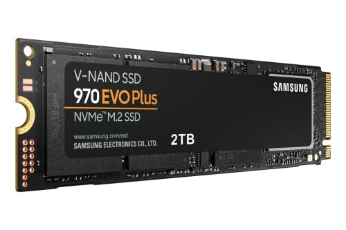 Samsung 970 EVO Plus NVMe M.2 SSD with 2TB capacity